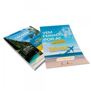 1000 UN, PANFLETOS 115G/SEM VERNIZ/150X200MM COUCHÊ 115G 150X200MM 4X4 CORES SEM VERNIZ CORTE RETO 