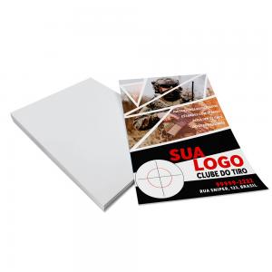 1000 UN, PANFLETOS 150G/SEM VERNIZ/200X300MM COUCHÊ 150g 200x300mm 4X0 CORES SEM VERNIZ CORTE RETO 